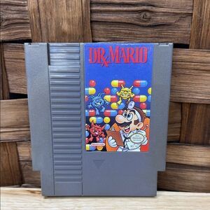 Nintendo Dr. Mario Game Cartridge - Gray